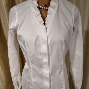 Brooks Brothers Ruffle Oxford Dress Shirt